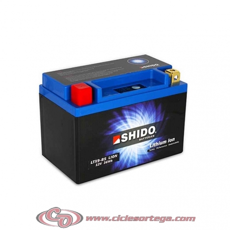 Bateria Shido YTX9-BS LTX9-BS Lithium 