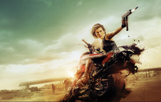Milla Jovovick en “Resident Evil”